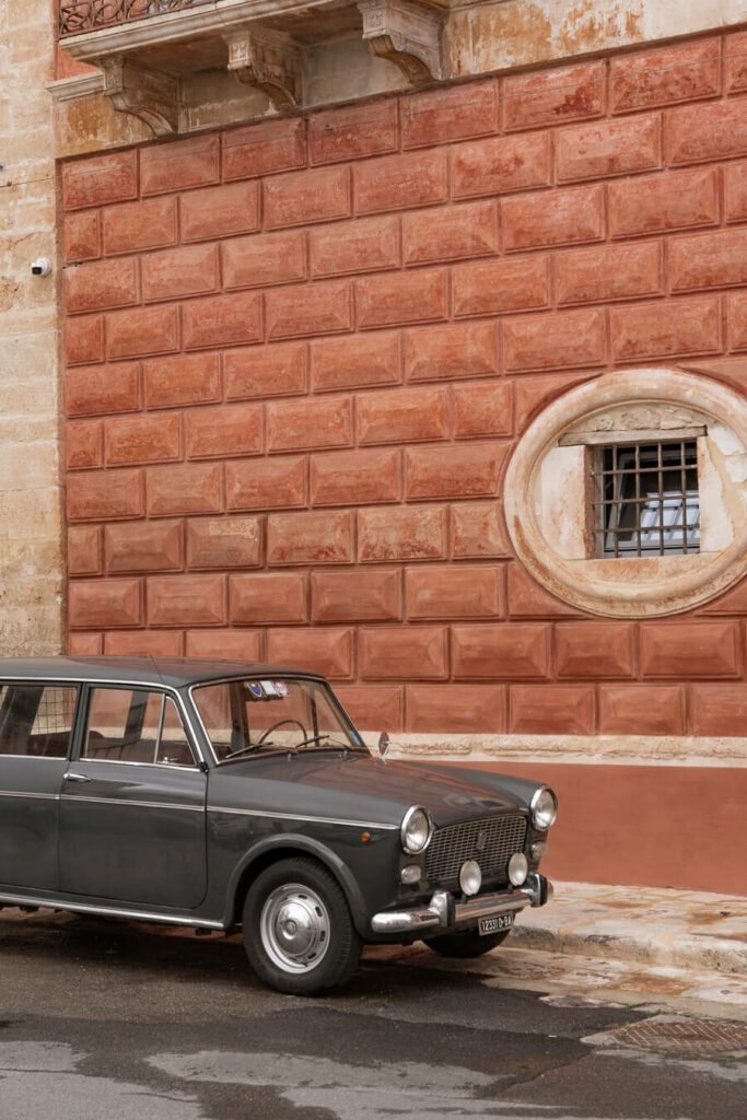 old car in ostuni puglia
