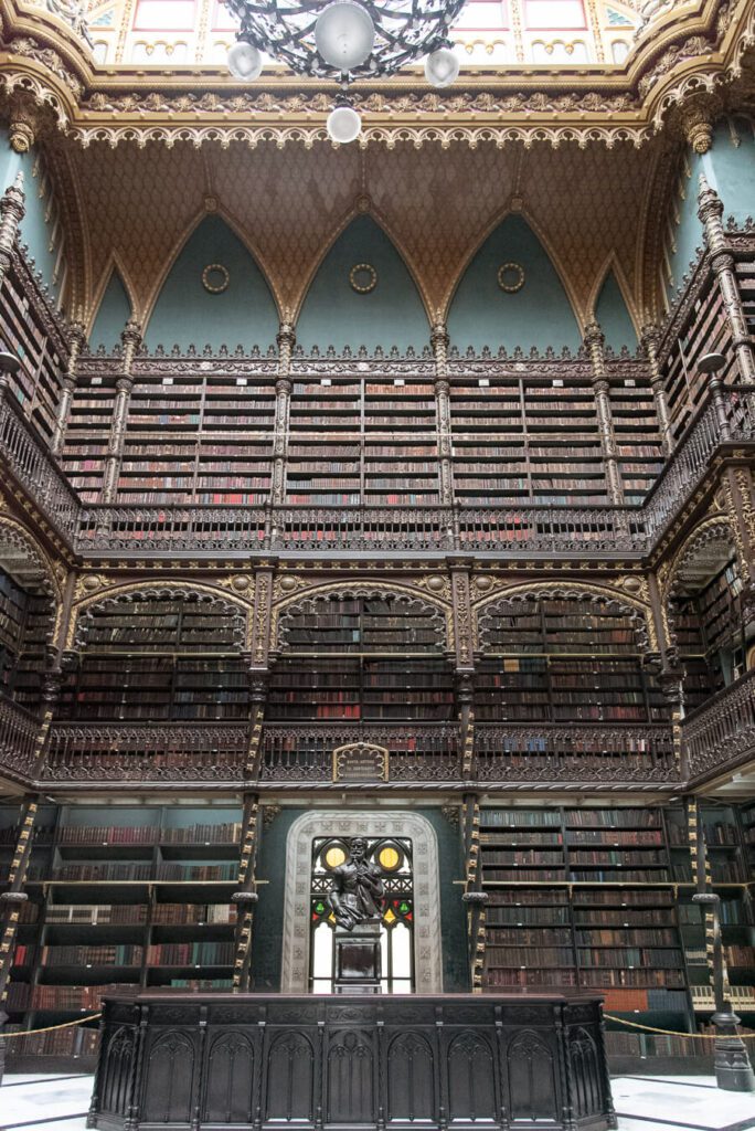 Real Gabinete Português de Leitura interior rio de janeiro