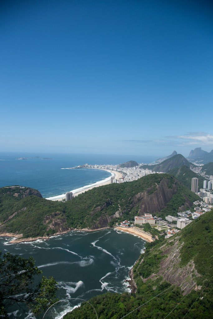 view from sugarloaf mountain rio de janeiro