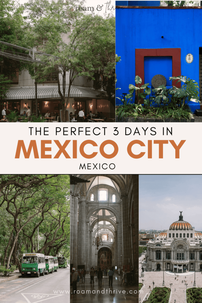 mexico city itinerary 3 days