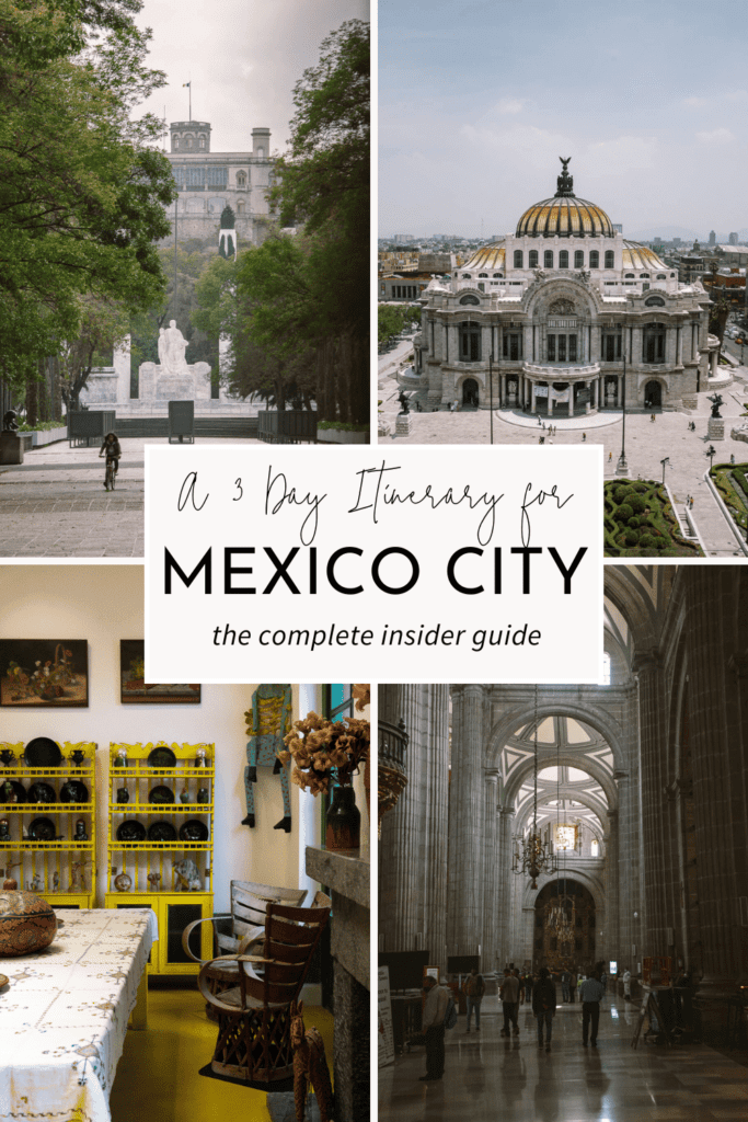 spending 3 days in mexico city