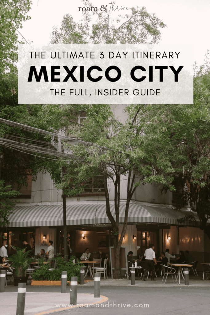 3 days mexico city itinerary