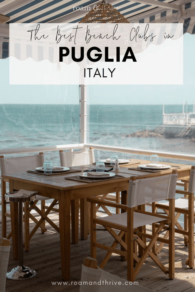 best beach clubs in puglia