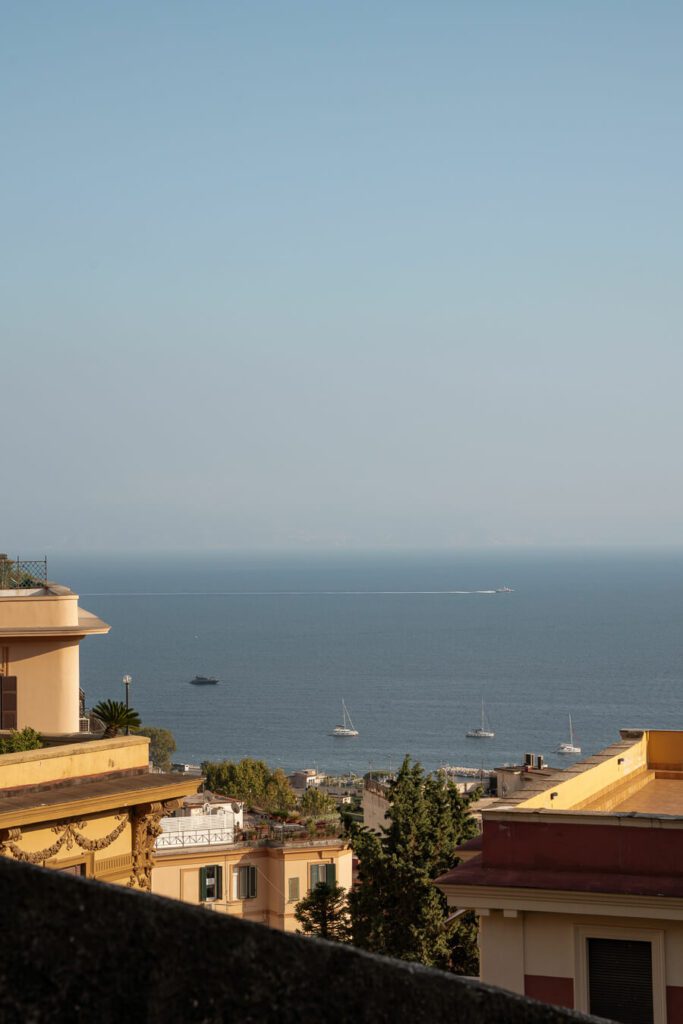 seaview from vomero neighborhood naples