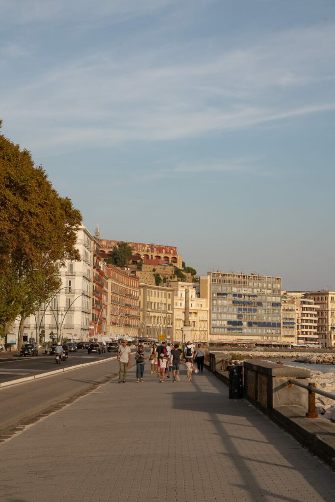 lungomare in chiaia naples