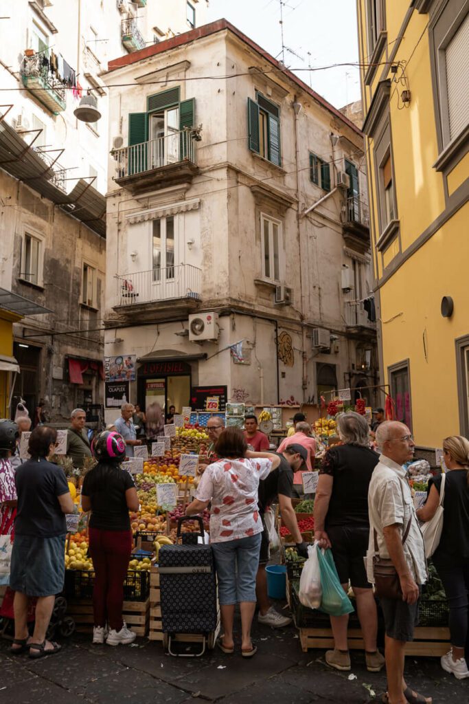 Via Pignasecca Market Naples