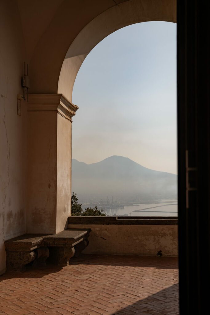view from Certosa e Museo di San Martino naples
