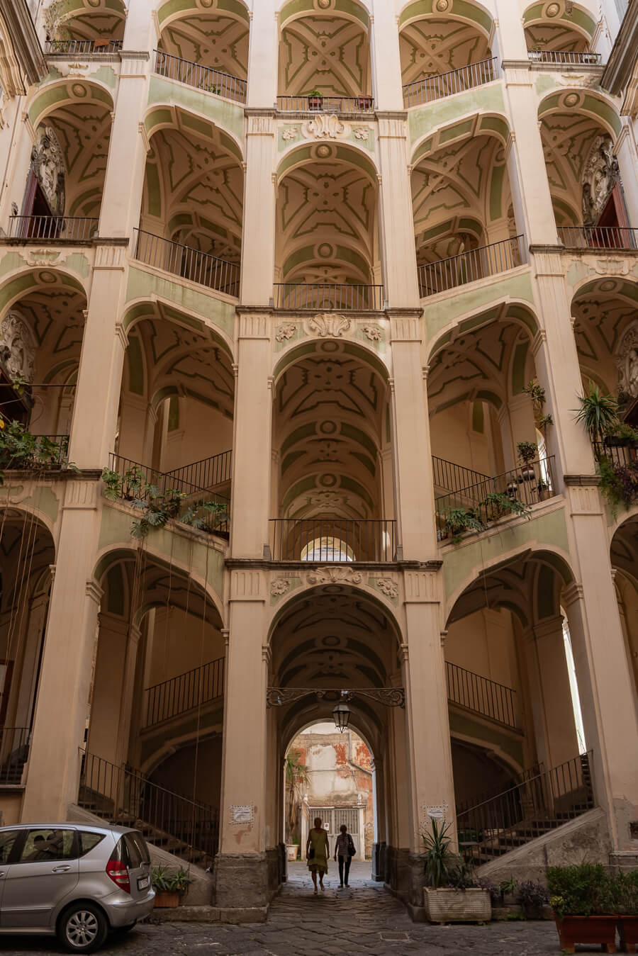 Palazzo dello Spagnolo in rione sanita naples