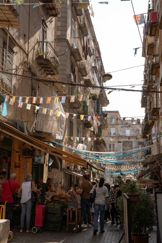 street in rione sanita naples