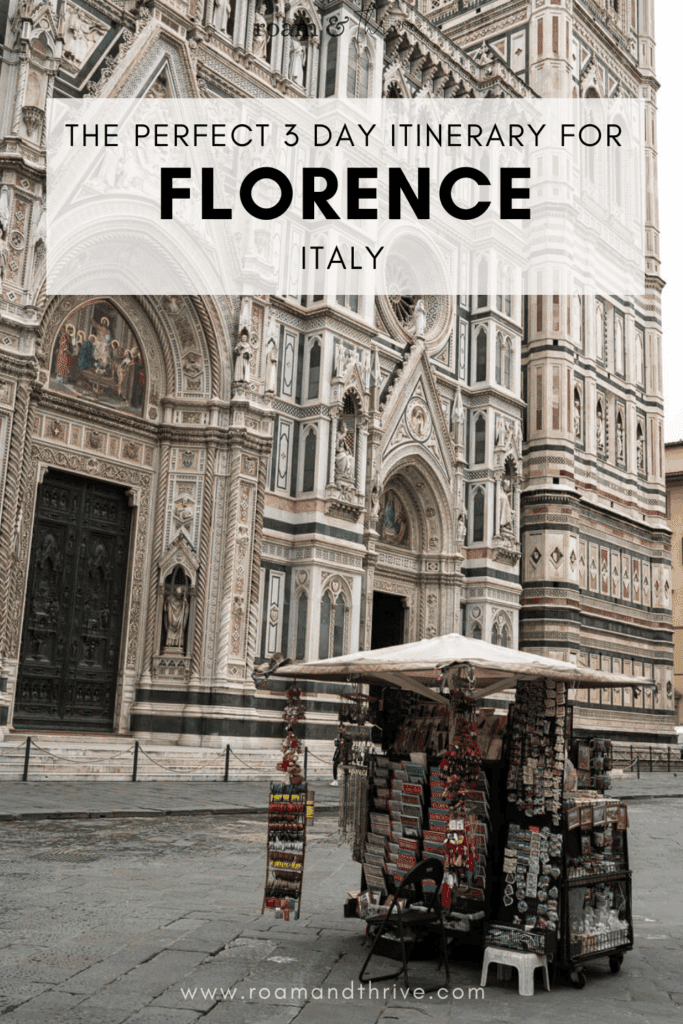 a weekend florence itinerary