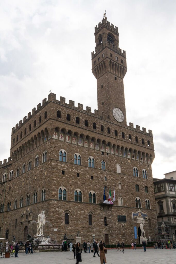 palazzo vecchio florence itinerary