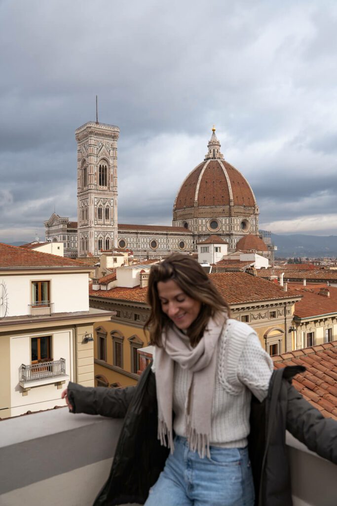 Rinascente rooftop viewpoint in florence