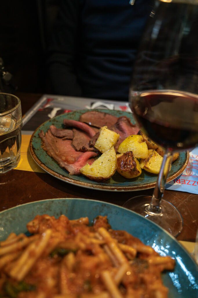 roast beef at florence restaurant