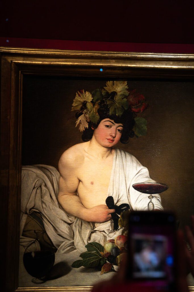 bacchus painting in florence