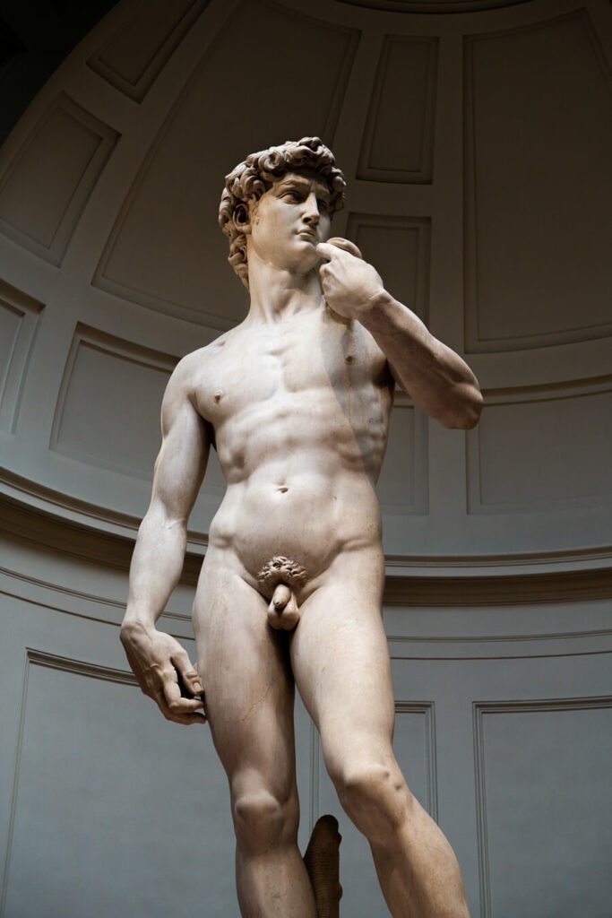 Michelangelo's David in Academia florence