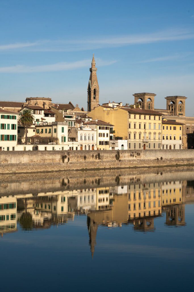 Arno river views in florence