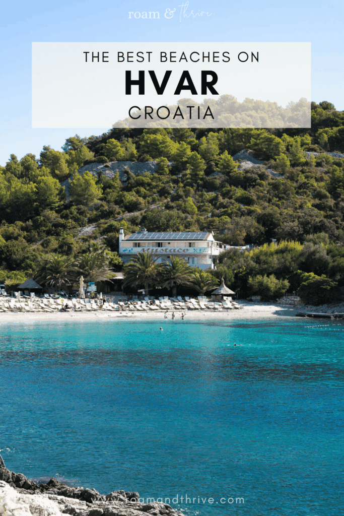 beaches on hvar