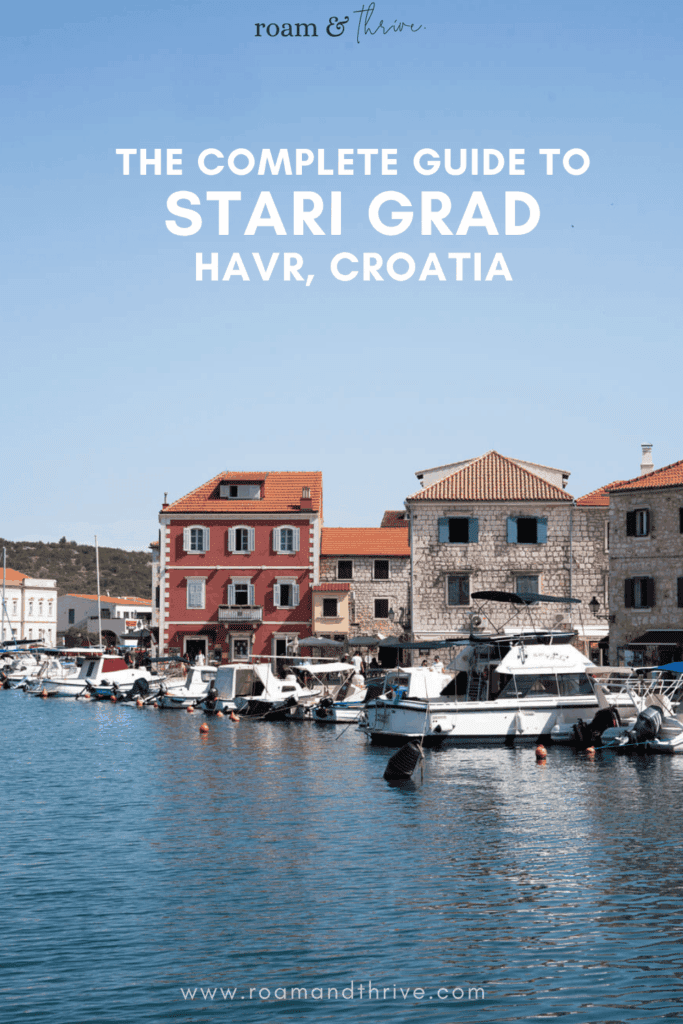 a guide to stari grad hvar