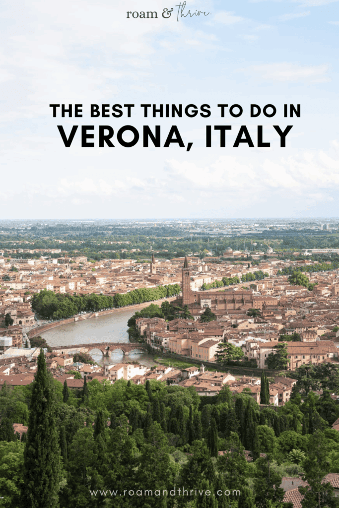 things to do in verona italy
