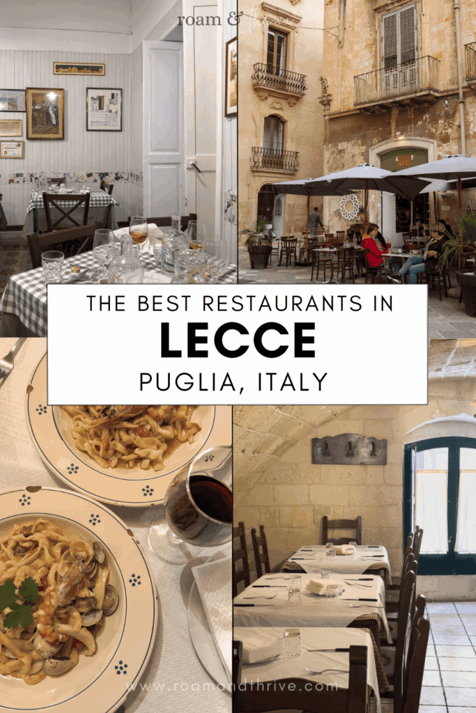 lecce restaurants