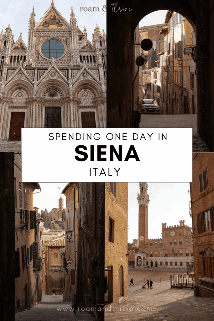 1 day in siena