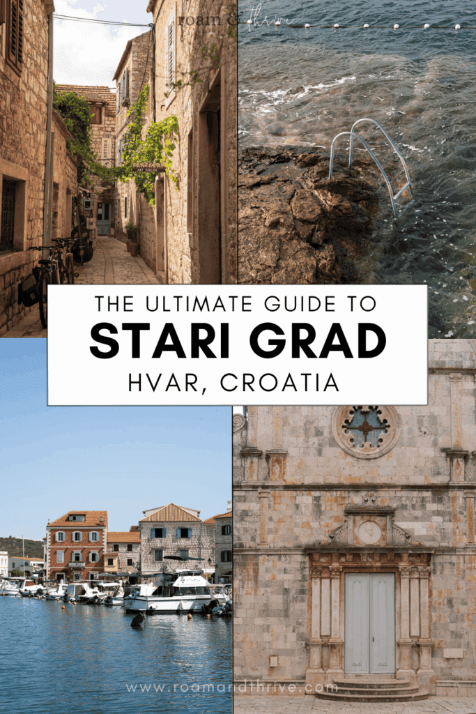 stari grad hvar things to do