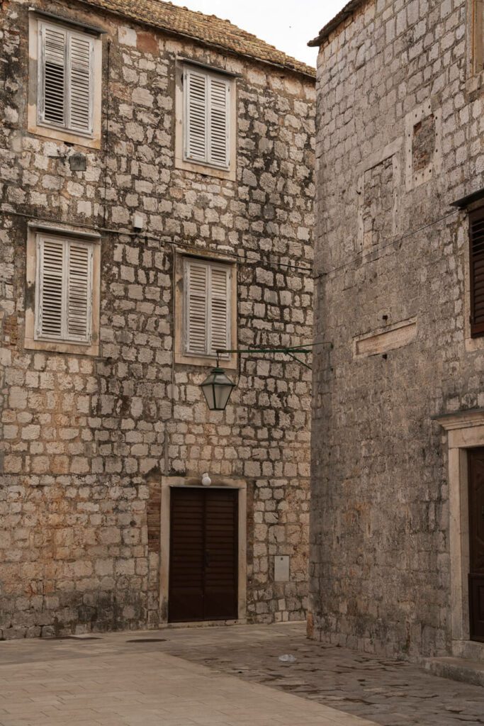 exterior of Fortress of Petar Hektorović