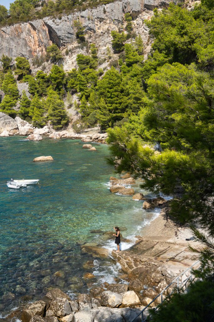 Malo Zaraće Beach on hvar island