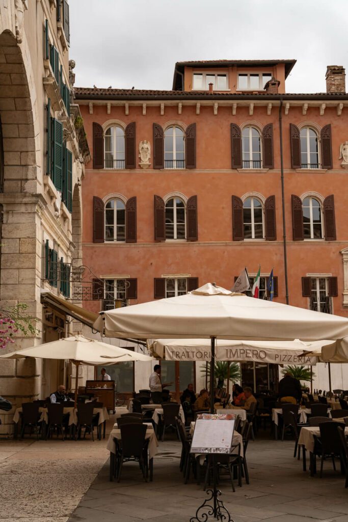 piazza della signora in verona itlay