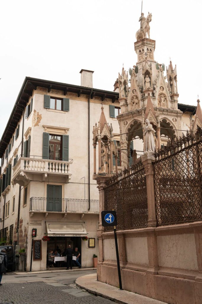 Scaliger Family Tombs in verona italy