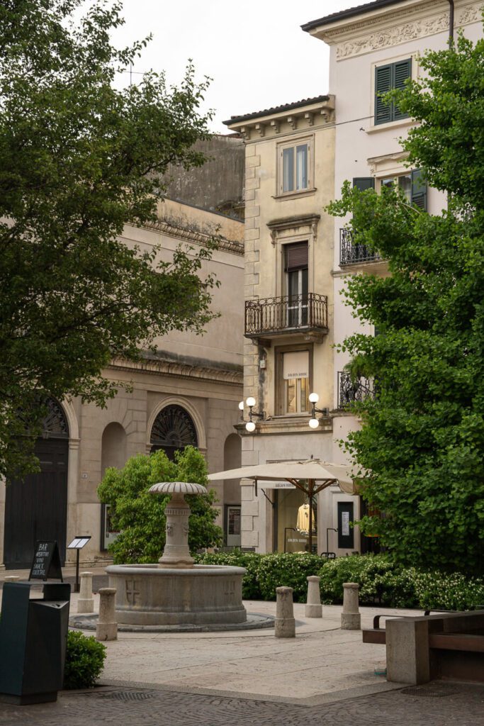 pretty square in verone italy