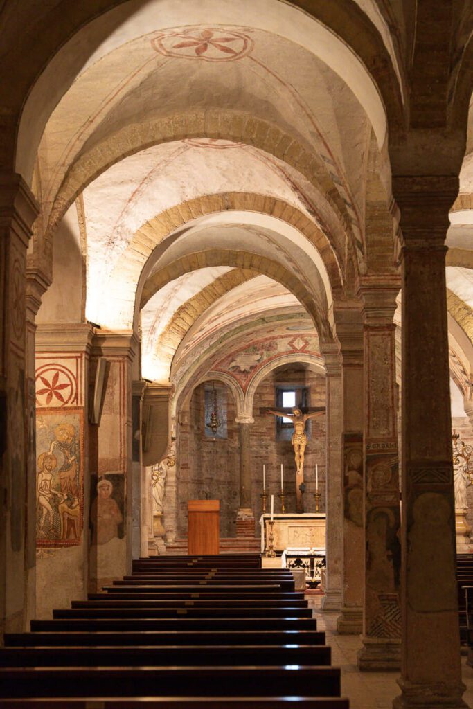 san Fermo verona lower church, a must visit when in verona
