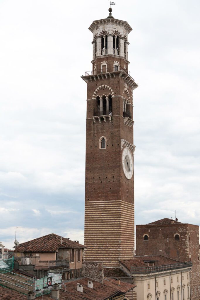 torre dei lamberti in verona italy