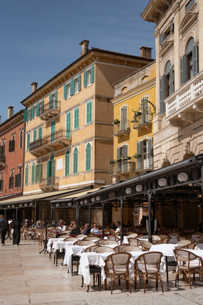 one of the best things to do in verona italy- piazza bra