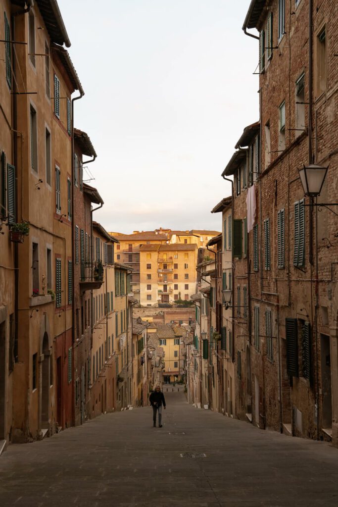 spending one day in Siena italy, starting early