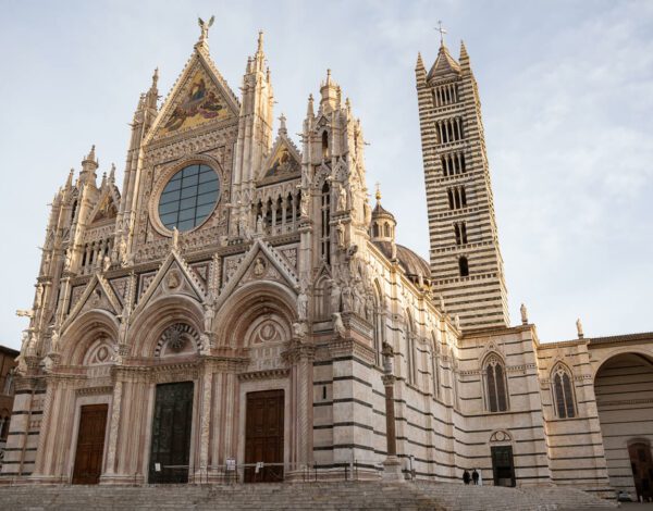 Siena Duomo from the outside in early morning