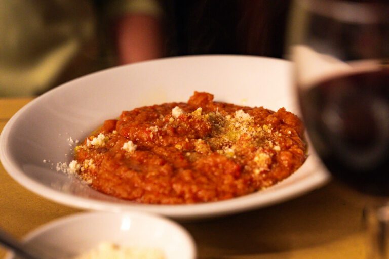 traditonal ribollita in a siena osteria