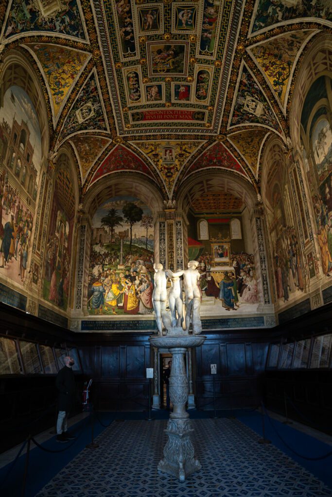 Piccolomini Library in Siena Duomo Complex