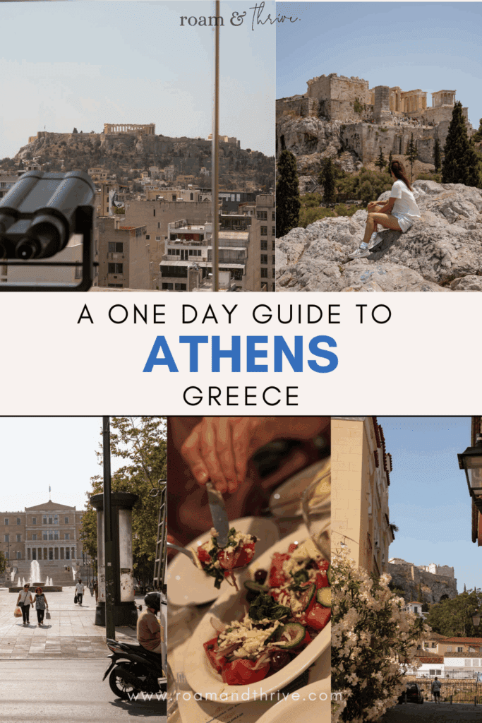 one day in athens itinerary