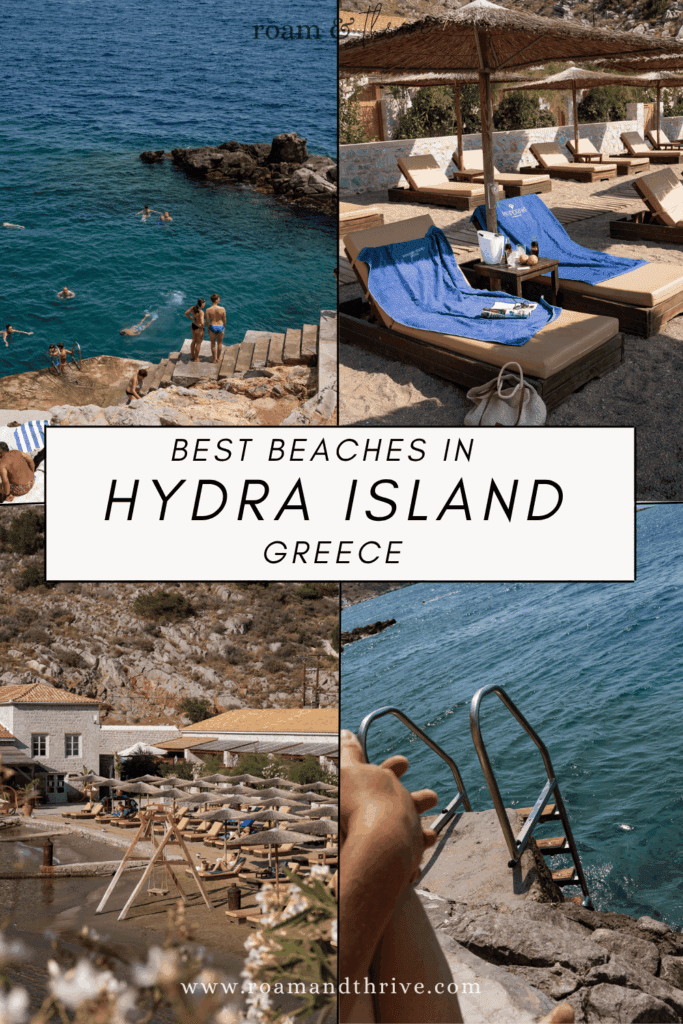 best beaches in hydra greece