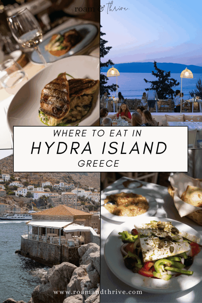 restaurants in hydra greece
