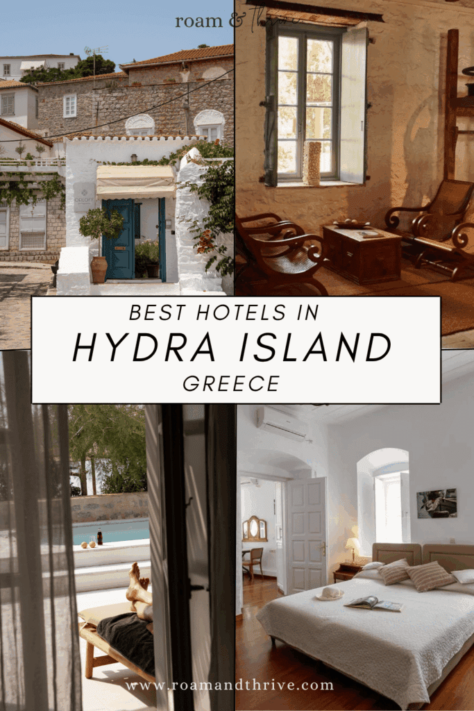 best hotels in hydra greece
