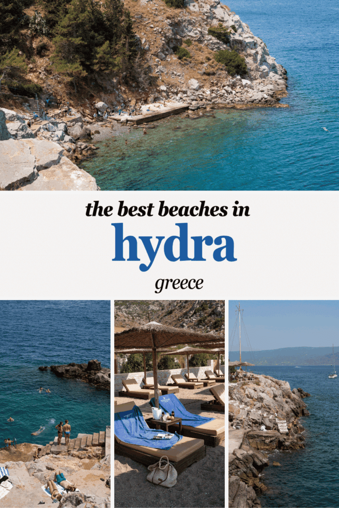 best beaches in hydra, greece