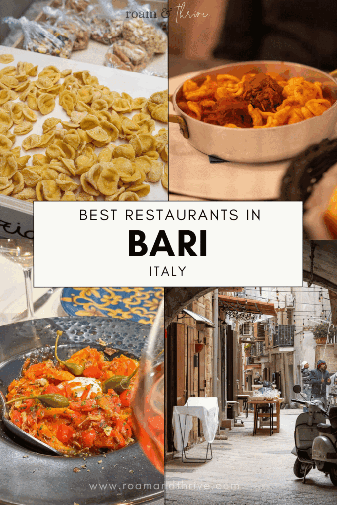 where to eat in bari italy