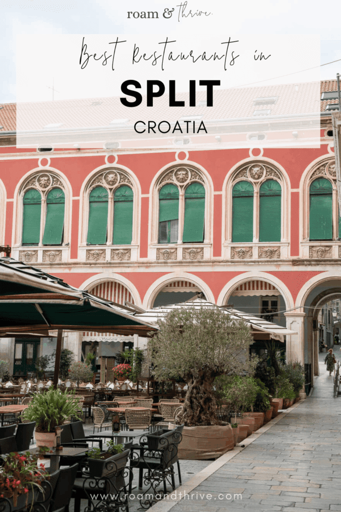 best restaurants in split croatia