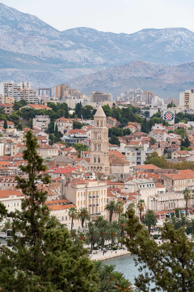 things to do in split croatia: climb marjan hill for the views of split