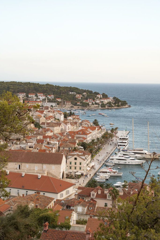 view of hvar town one of the places to stay in hvar