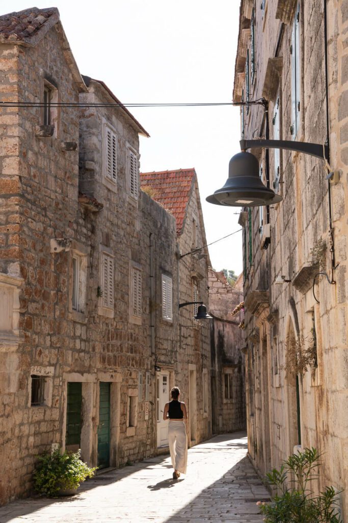 woman, me, in Jelsa Hvar