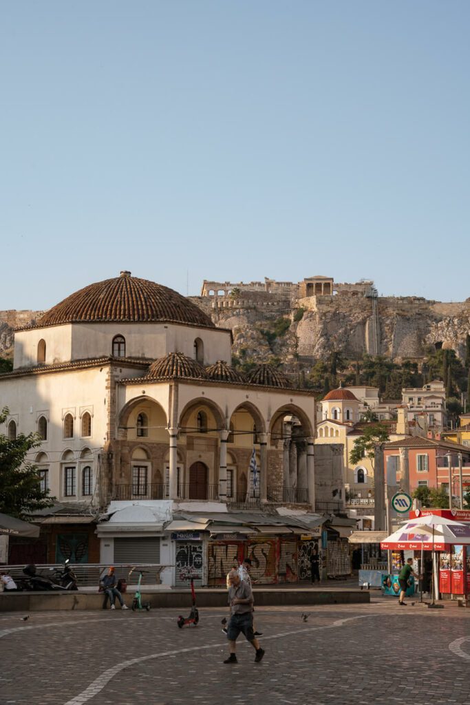 monastiraki square, athens