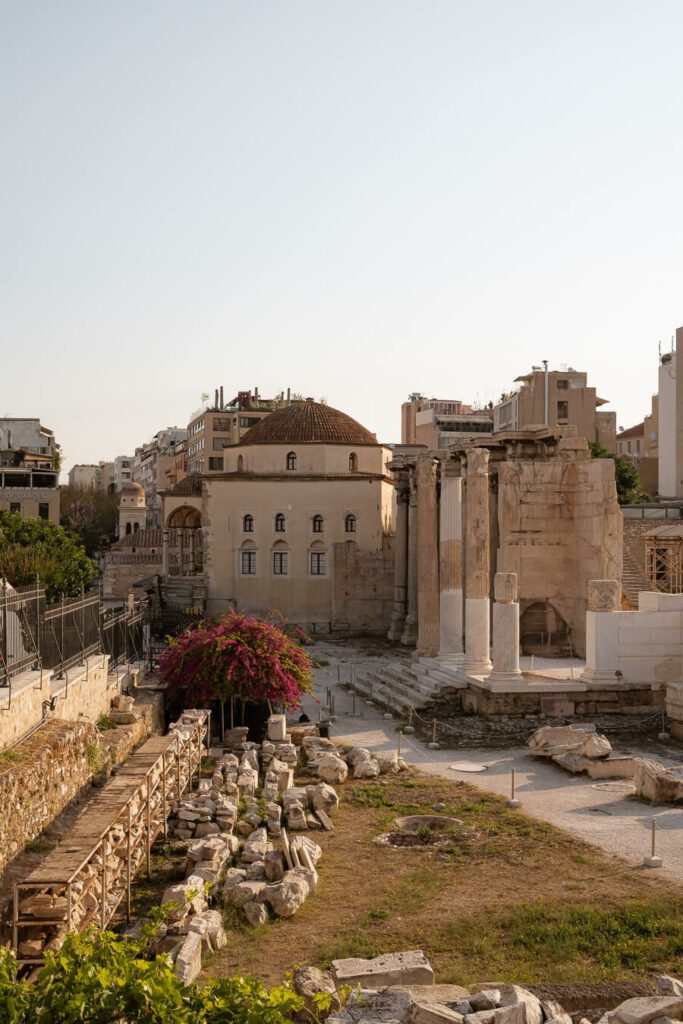 hadrians library, athens greece in 1 day